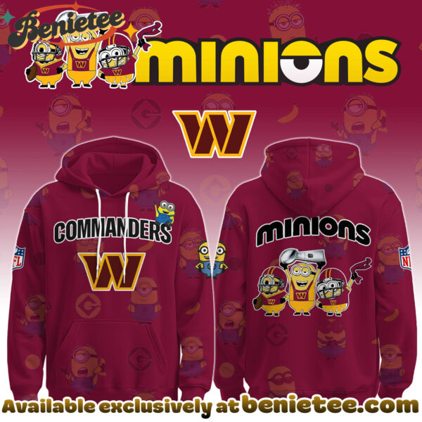 Washington Commanders x Minions Limited Edition - Selling Out Fast Hoodie, Sweatshirt, T-shirt