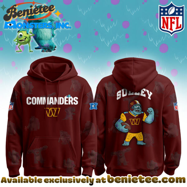 Washington Commanders x Monsters, Inc Limited Edition Hoodie Cutest Drop of the Year Hoodie, Tshirt, Sweatshirt