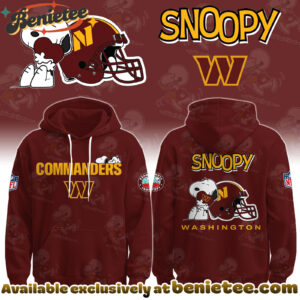 Washington Commanders x Snoopy Hoodie, Sweatshirt, T-shirt Limited Edition - Selling Out Fast