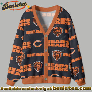 chicago bears Cardigan Christmas Sweater, Ugly Sweatshirt, Shirt, Hoodie, All Team NFL
