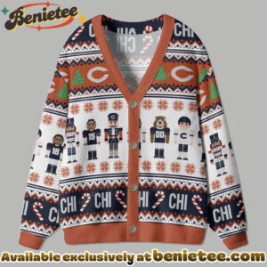 chicago bears Cardigan Christmas Sweater, Ugly Sweatshirt, Shirt, Hoodie, All Team NFL - Ver 4