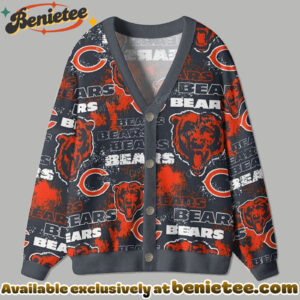 chicago bears Cardigan Christmas Sweater, Ugly Sweatshirt, Shirt, Hoodie, All Team NFL - Ver 3
