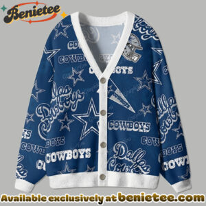 dallas cowboys Cardigan Christmas Sweater, Ugly Sweatshirt, Shirt, Hoodie, All Team NFL - Ver 2