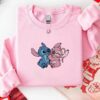 Funny Stitch Embroidered Sweatshirt, Lilo and Stitch Crewneck