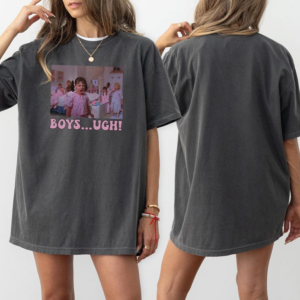 Boys Ugh! Valentine's Day T-Shirt: Retro Funny Single Shirt