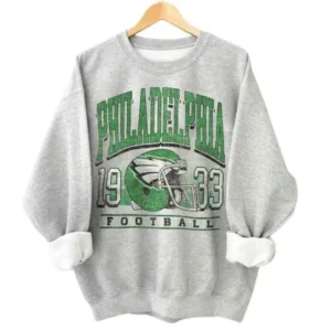 Philadelphia Football Sweatshirt, Vintage Style Philadelphia Football Crewneck, Football Sweatshirt
