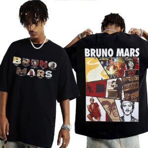 Bruno Mars The Romantic Tour 2026 Unisex Shirts/Crewneck/Hoodie