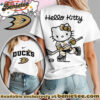Anaheim Ducks Premium NHL Hello Kitty Womens Shirt