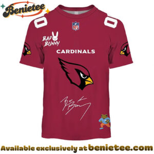 Arizona Cardinals x Bad Bunny Super Bowl 2026 Limited Edition Shirt - Ver 2