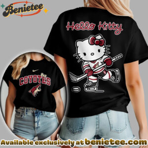 Arizona Coyotes Premium NHL Hello Kitty Womens Shirt