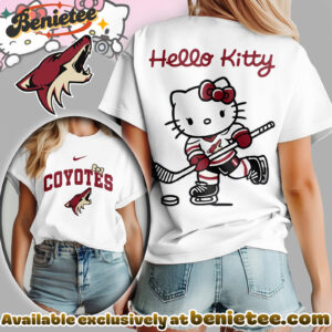 Arizona Coyotes Premium NHL Hello Kitty Womens Shirt
