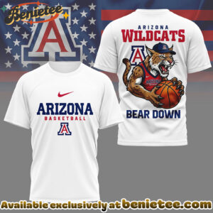 Arizona Wildcats Premium NCAA GameDay Basketball 3D Shirt