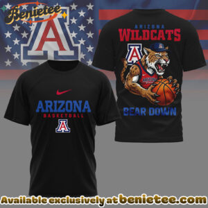 Arizona Wildcats Premium NCAA GameDay Basketball 3D Shirt