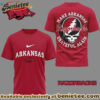 Arkansas Razorbacks Premium NCAA Grateful Game Day 3D Shirt Hoodie - Ver 2