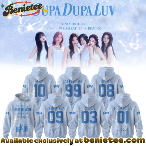 BABYMONSTER Supa Dupa Luv WE GO UP Album 2025 Limited - Hoodie