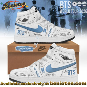 BTS New Merch 2026 World Tour A New ERA Of Music Shoes Air Jordan 1