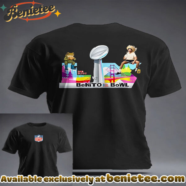 Bad Bunny Benito Bowl Graphic T-Shirt