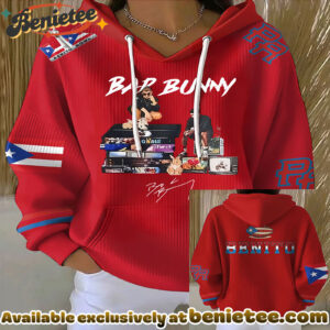 Bad Bunny Benito Bowl Ribbed Hoodie - Ver 2