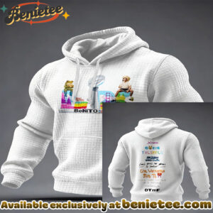 Bad Bunny Benito Bowl Tracklist Waffle Hoodie - Ver 2