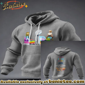 Bad Bunny Benito Bowl Tracklist Waffle Hoodie - Ver 3