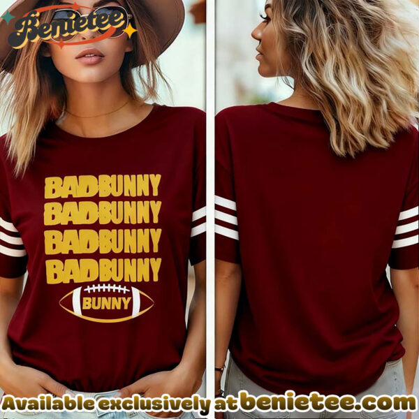 Bad Bunny Football StyleShort-Sleeve T-Shirt