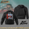 Bad Bunny Print Unisex Casual Hoodie - Ver 2