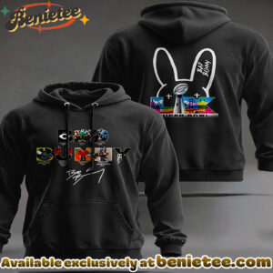 Bad Bunny Super Bowl Collage Hoodie - Ver 3