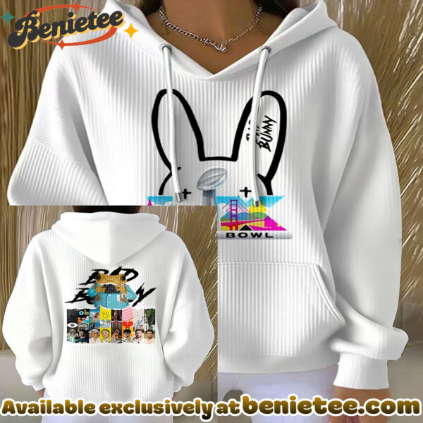 Bad Bunny Super Bowl LX Graphic Hoodie - Ver 2