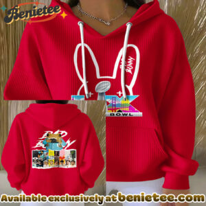 Bad Bunny Super Bowl LX Graphic Hoodie - Ver 3