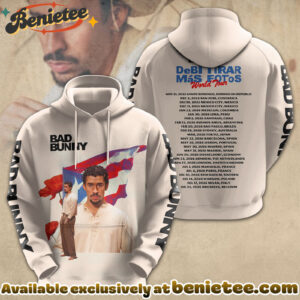 Bad Bunny World Tour Unisex Classic Hooded Sweatshirt