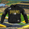 Bad Bunny X Steelers Collaboration Unisex Zip-Up Hooded Jacket