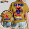 Baltimore Ravens Premium NFL Elmo Fan 3D Shirt