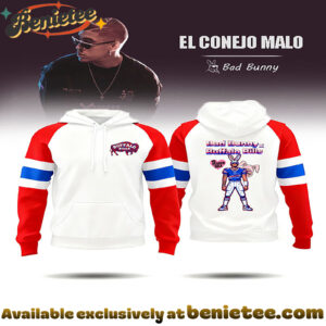 Bill's Bad Bunny Fashion Print Hoodie