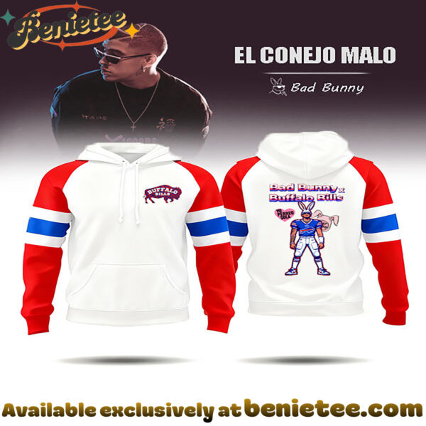 Bill's Bad Bunny Fashion Print Hoodie