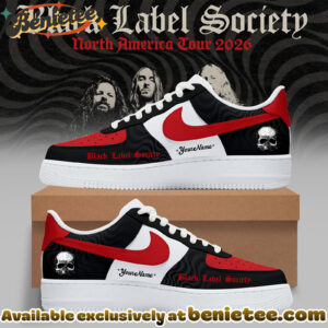 Black Label Society North America Tour 2026 Collection - Air Force 1