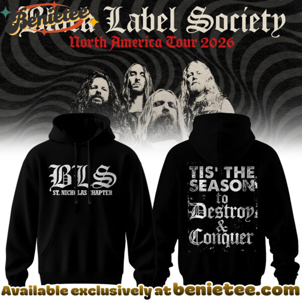 Black Label Society North America Tour 2026 Collection Hoodie, Tshirt, Sweatshirt - Ver 7