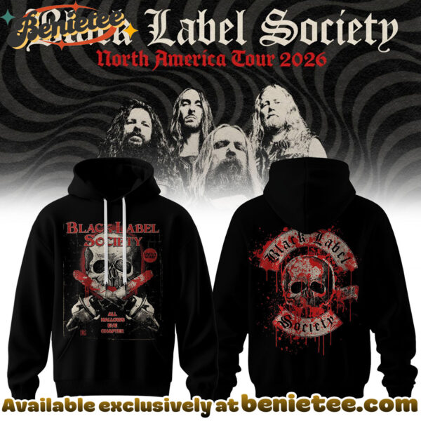 Black Label Society North America Tour 2026 Collection Hoodie, Tshirt, Sweatshirt - Ver 2