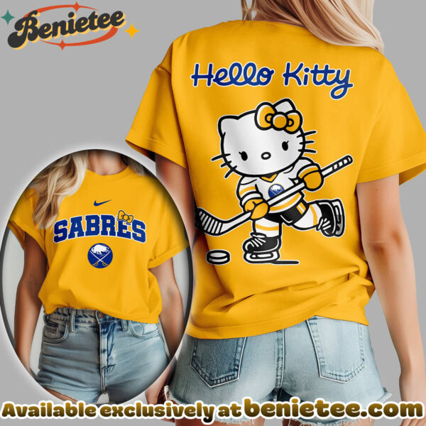 Buffalo Sabres Premium NHL Hello Kitty Womens Shirt
