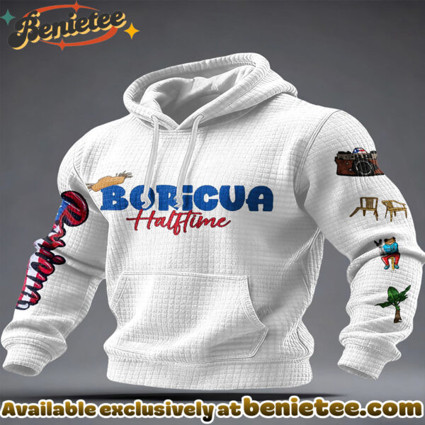 Bunny Football Music Lover Printed Hoodie - Ver 6