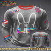 Bunny Football Music Lover Printed Waffle Tops - Ver 8