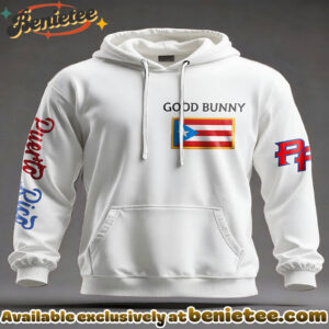 Bunny Music Lover Printed Hoodie