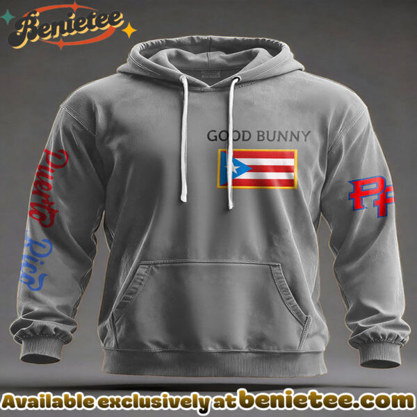 Bunny Music Lover Printed Hoodie - Ver 3