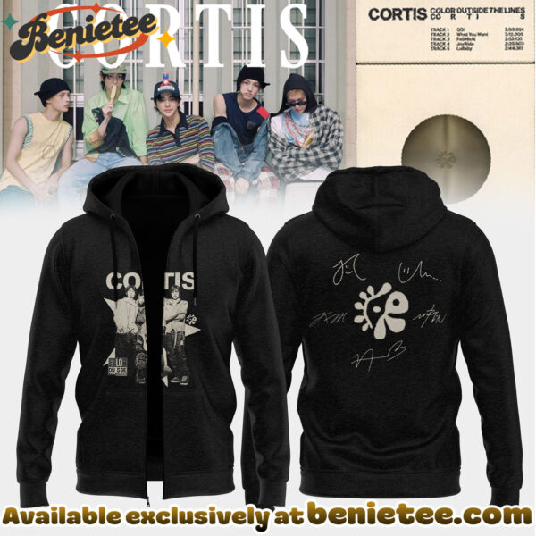 CORTIS COLOR OUTSIDE THE LINES Limited Edition Signature - Hoodie - Ver 20