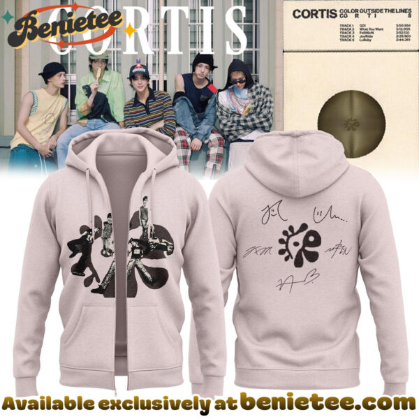 CORTIS COLOR OUTSIDE THE LINES Limited Edition Signature - Hoodie - Ver 10
