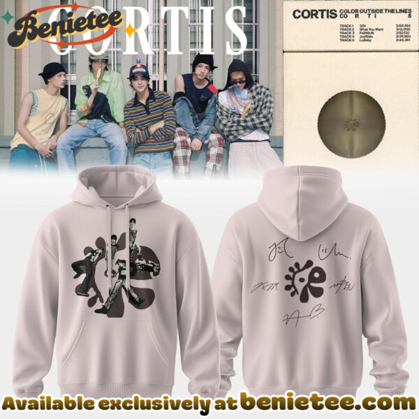 CORTIS COLOR OUTSIDE THE LINES Limited Edition Signature - Hoodie - Ver 27