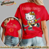 Calgary Flames Premium NHL Hello Kitty Womens Shirt