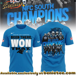 Carolina Panthers 2025 NFC South Division Champions Limited Edition Shirt - Ver 3