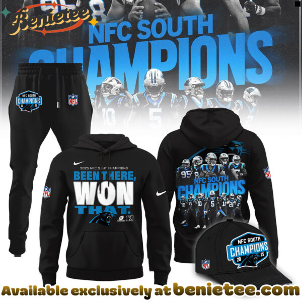Carolina Panthers 2025 NFC South Division Champions Limited Edition Shirt