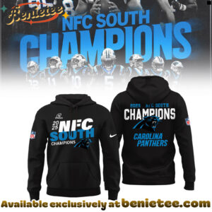 Carolina Panthers 2025 NFC South Division Champions Limited Edition Shirt - Ver 2