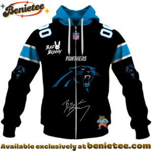 Carolina Panthers x Bad Bunny Super Bowl 2026 Limited Edition Shirt